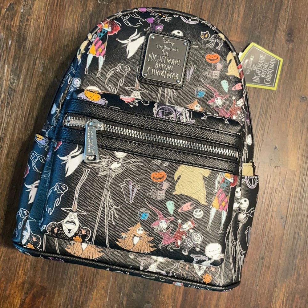 Nightmare Before Christmas Loungefly Mini Backpack